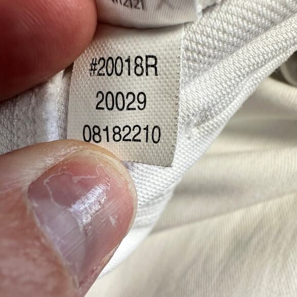 Spanx Jean-Ish Ankle Leggings White Med - Picture 7 of 12